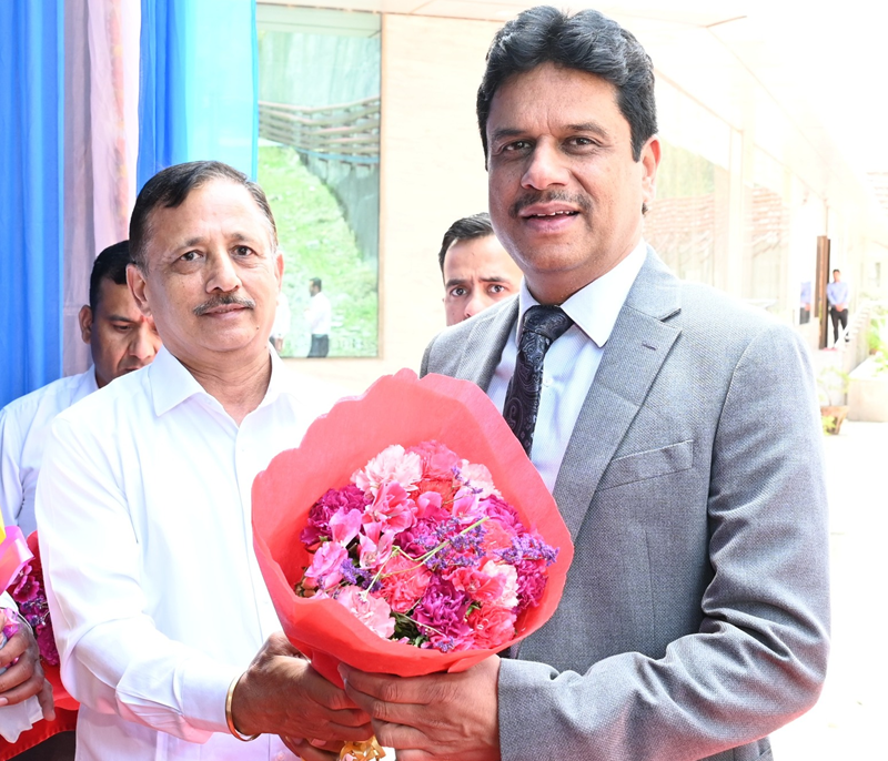SJVN CMD inaugurates Auditorium at Headquarters